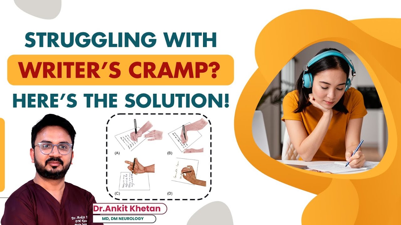 How to Cure Writers Cramp | Causes of Writers Cramp in Hindi | Symptoms of Writer’s Cramp | Panacea
