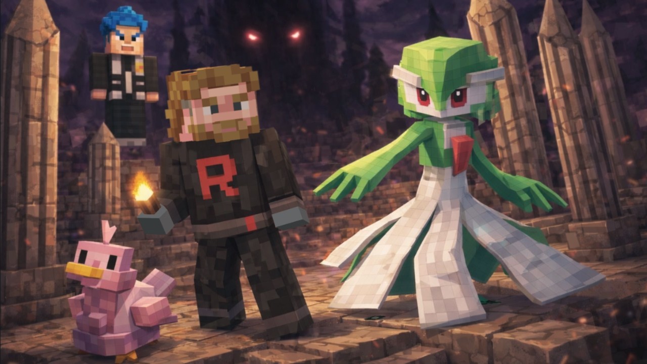 LA TEAM ROCKET DANS LE MONDE DISTORTION (Minecraft Cobblemon #3)