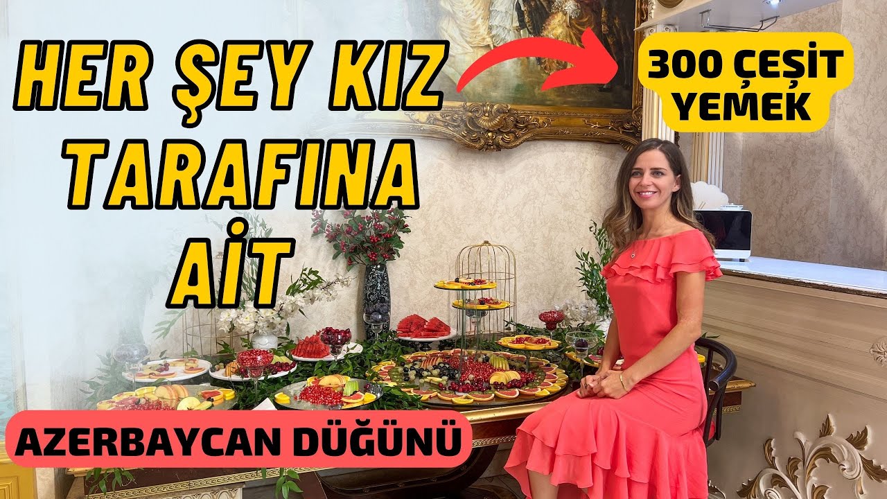 AZERBAYCAN Düğünü Beni Çok ŞAŞIRTTI - 🇦🇿