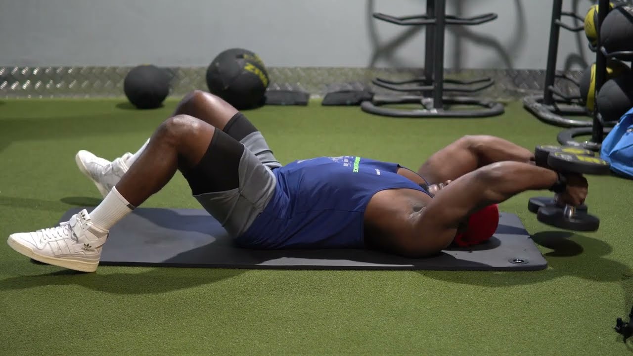 Floor Dumbbell Pullover | How to Perform [Home/ Gym Workout ]