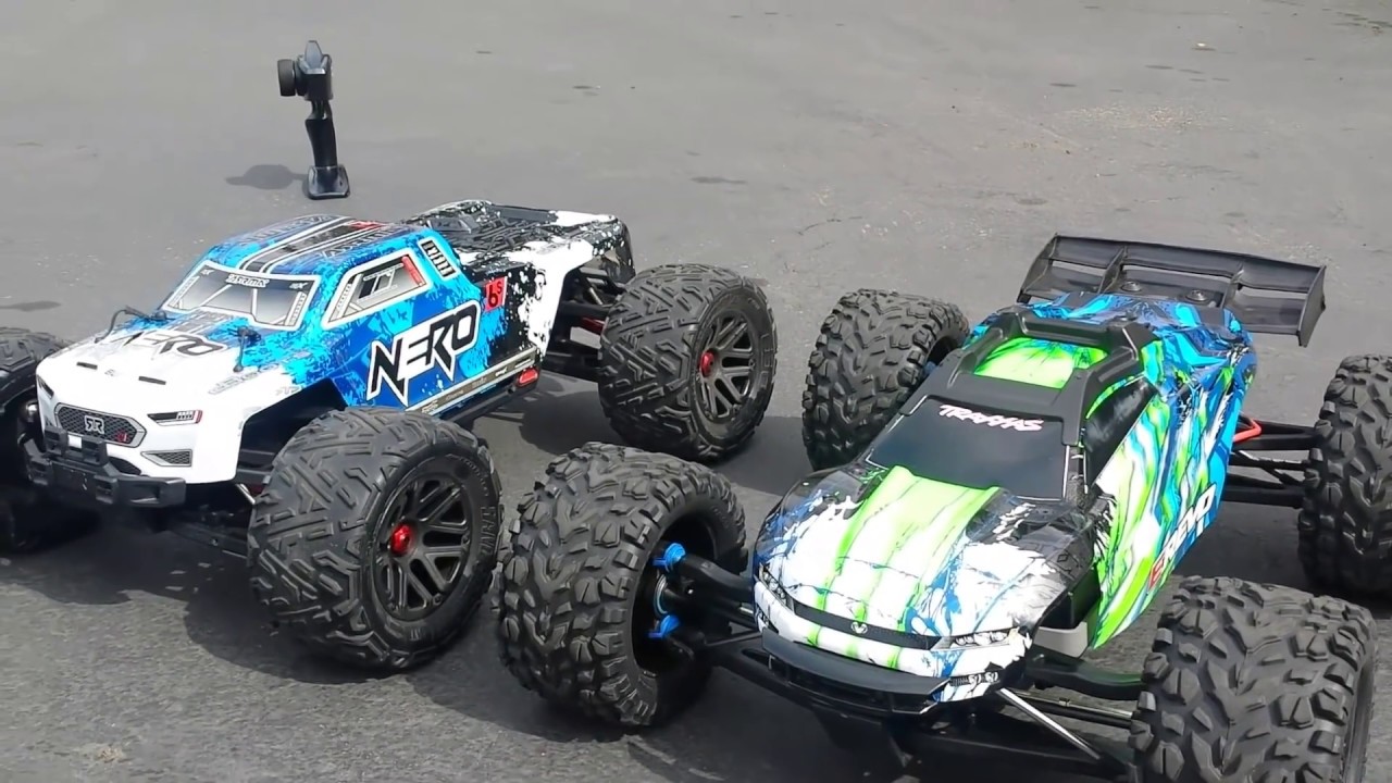 Traxxas EREVO 2.0 vs. Arrma NERO