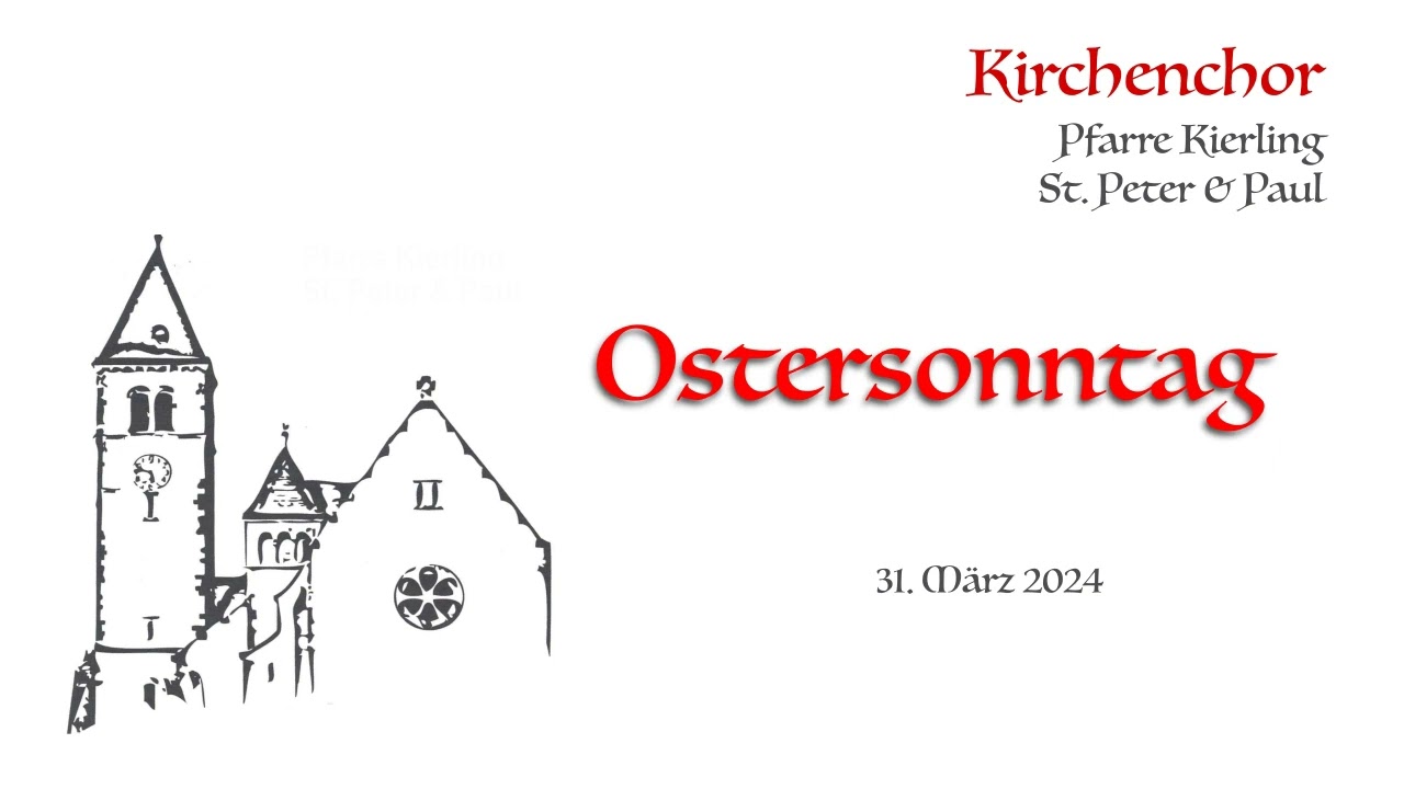 Ostersonntag - 31. März 2024 - 3. Landmesse in C-Dur, Op. 109 (Anton Diabelli)