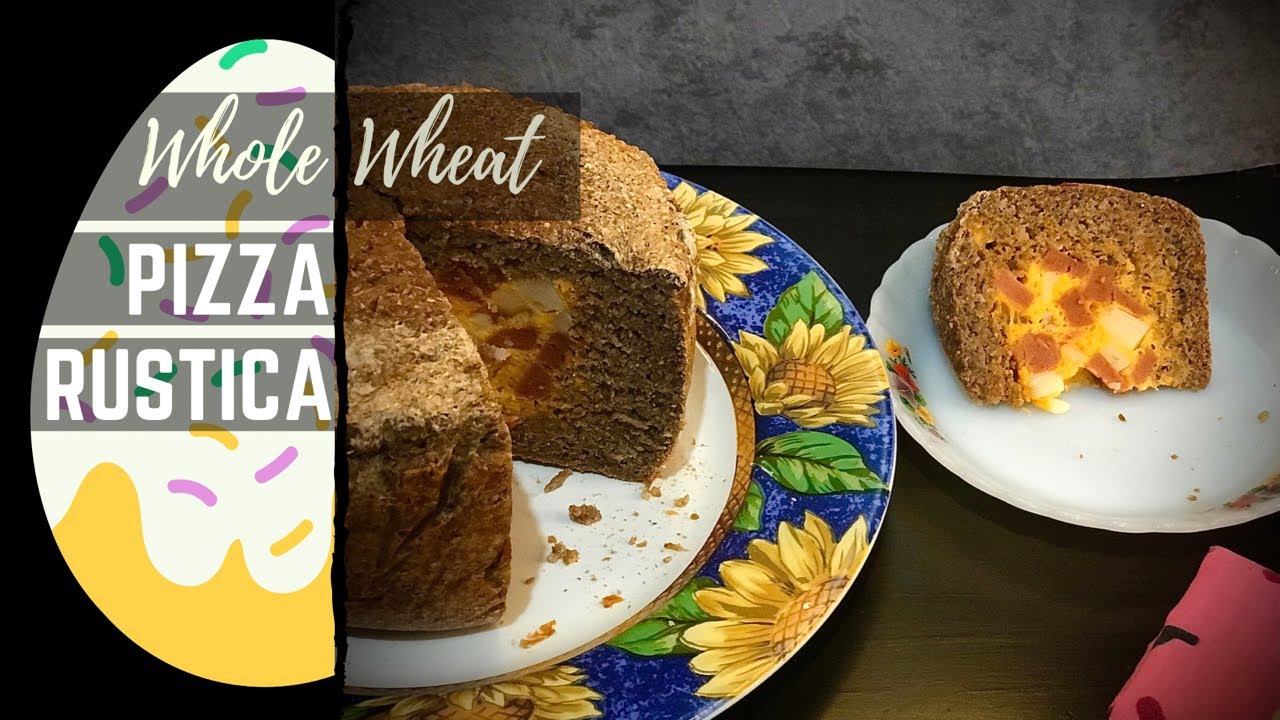 Whole Wheat Pizza Rustica || Pizzagaina