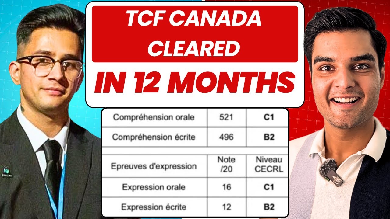 How Bhavya Cleared TCF Exam in 12 Months (CLB 10 in Speaking) for PR in Canada