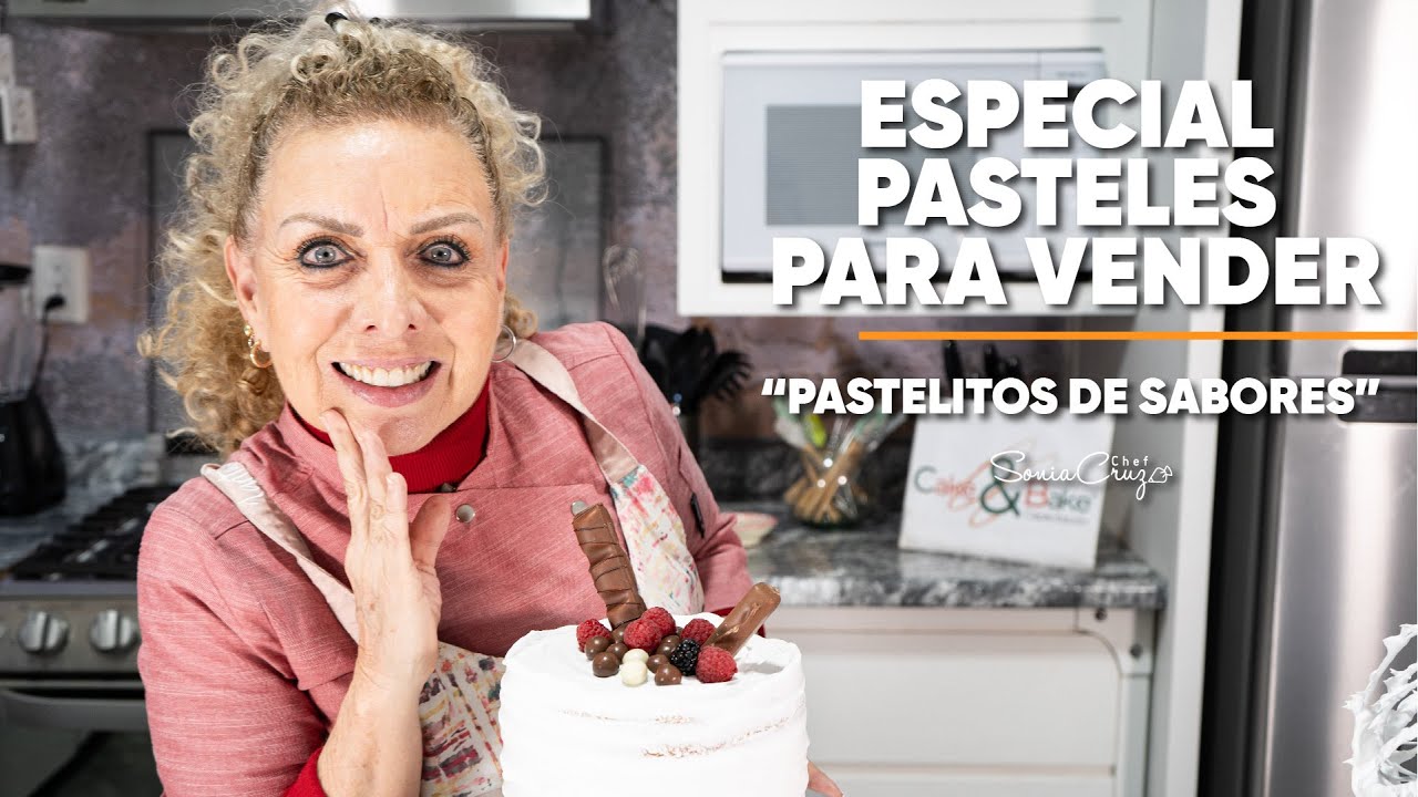 ESPECIAL, PASTELES PARA VENDER "Pastelitos de Sabores"  🍰