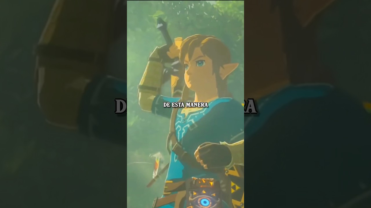 Link NO puede sacar su espada #zelda #nintendo
