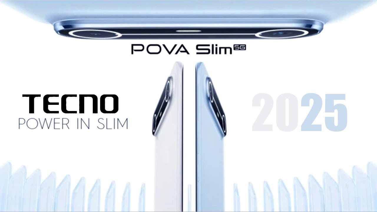 New Phones 2025 - TECNO Pova Ultra-Slim 5G | FIRST LOOK Trailer and Introduction!