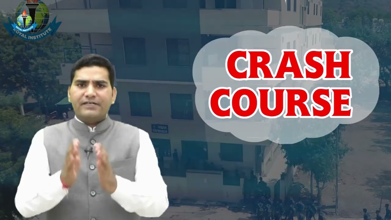 CUET Crash Course 2023. Top Agriculture Coaching in India.Royal Institute of competition Udaipur.