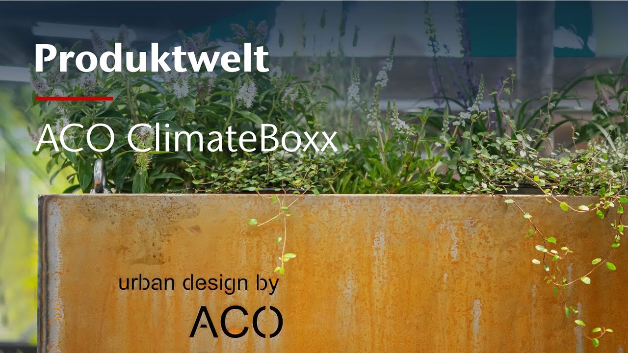 ACO ClimateBoxx &ndash; Smarter Pflanztrog mit automatischer Bew&auml;sserung