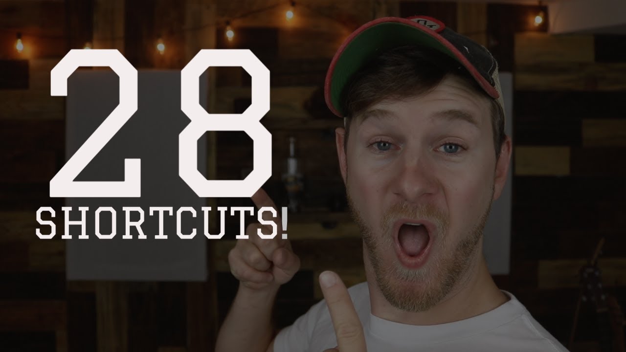 28 Shortcuts in Logic Pro X to SPEED UP WORKFLOW!