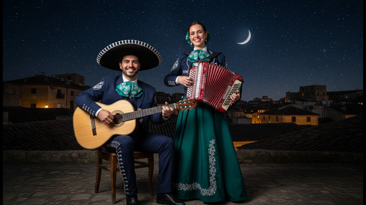 Éxitos Románticos Mariachi de México para Dormir | Guitarra y Acordeón