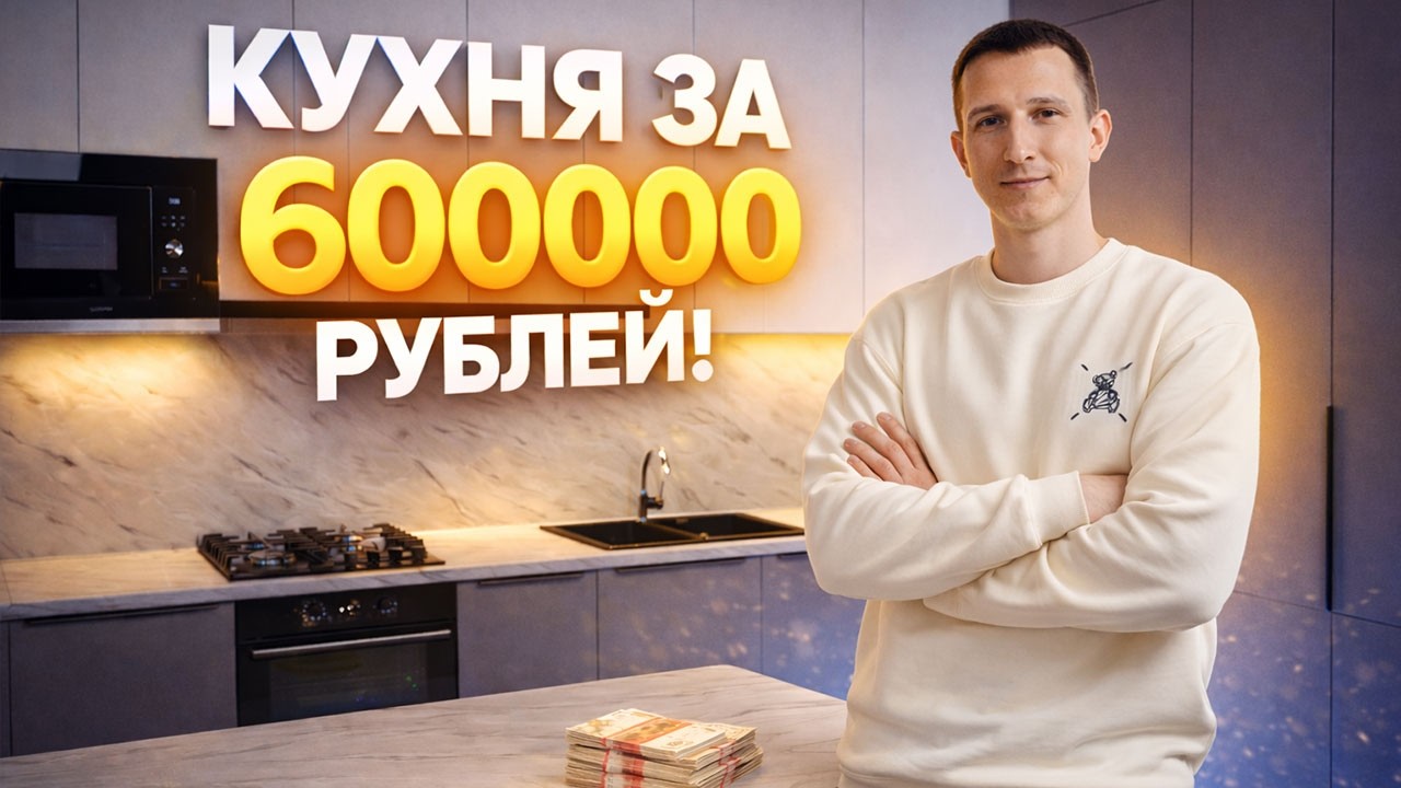 Эта кухня стоит каждого рубля! Обзор кухни за 600к рублей