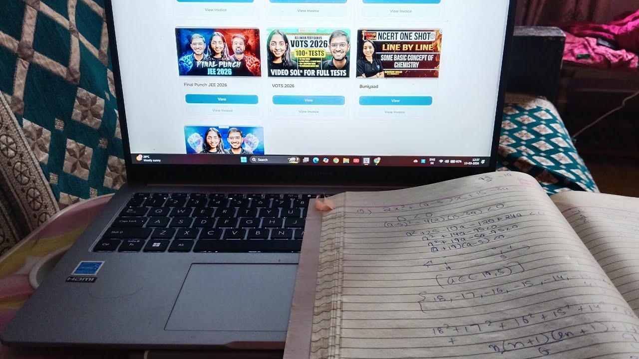 Day 1/20 of my final jee prep let us complete this together . #vora#pwjee#studyvlog#jeeaspirant 