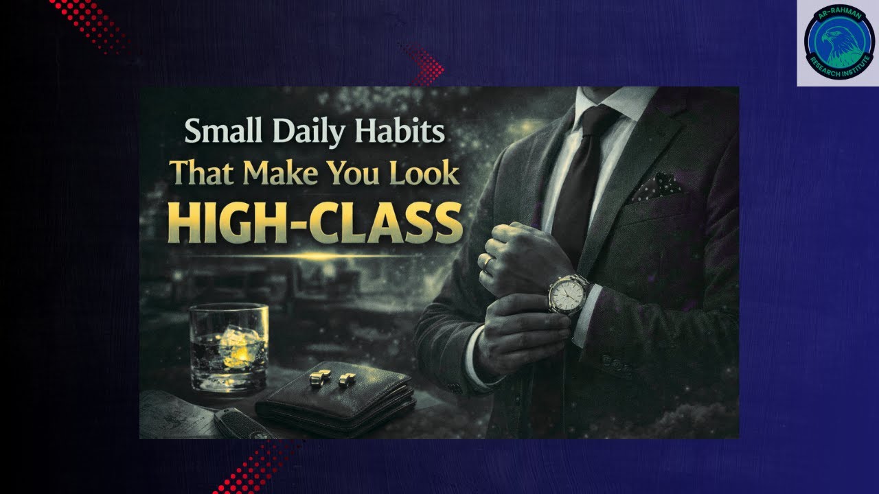 Small Daily Habits That Make You Look High-Class