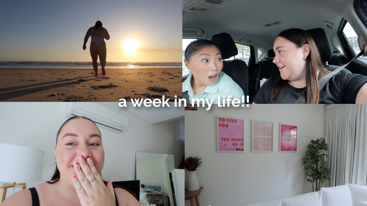 a week in my life - a wholesome, chaotic + chatty vlog 💌