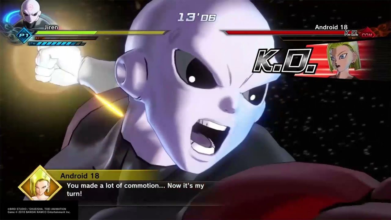 Dragon Ball Xenoverse 2 - PQ 122 Jiren Solo without items