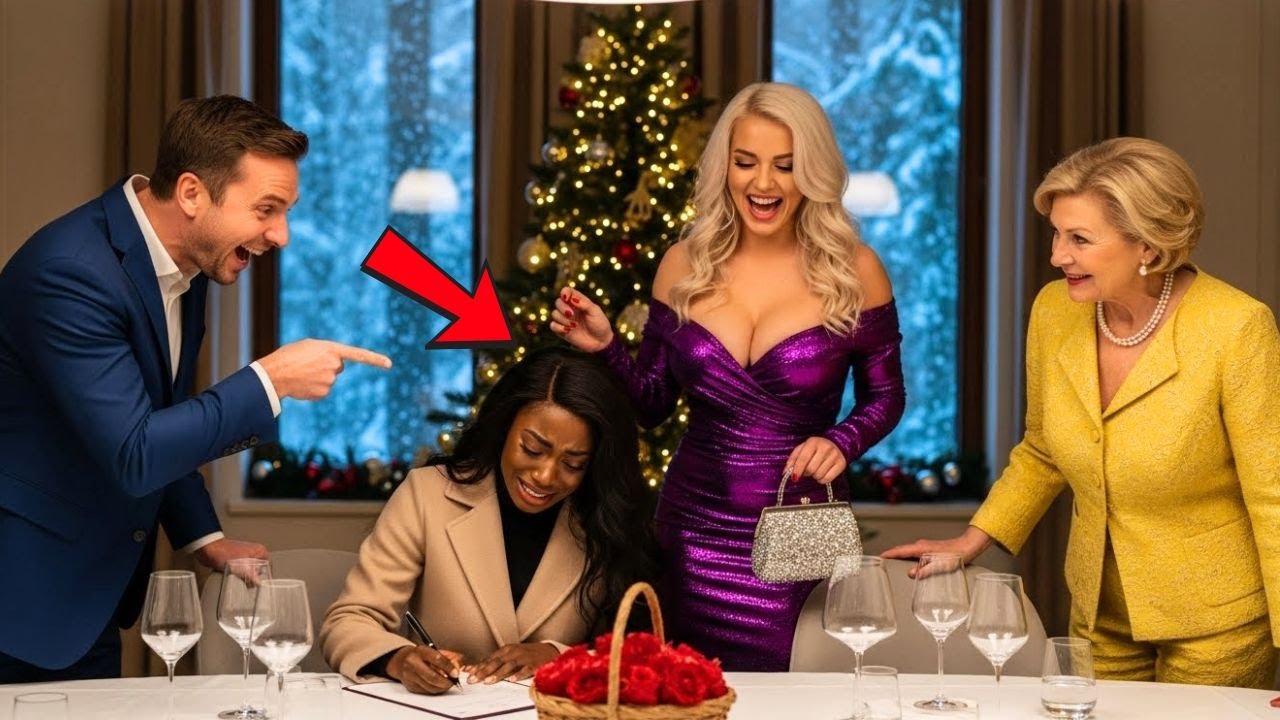 They Forced Her To Divorce At Christmas Dinner — Until Her Father’s Call Shook Them All