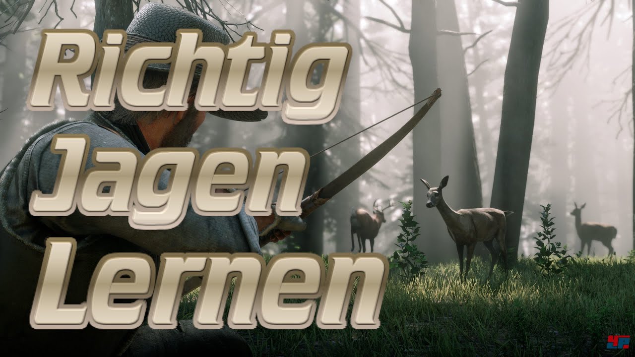 Red Dead Redemption 2|Wie man Tiere richtig Jagen kann!!!|Guide