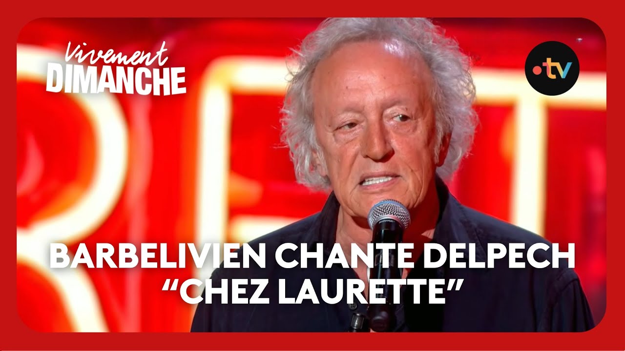 Didier Barbelivien rend hommage à Michel Delpech en chantant 