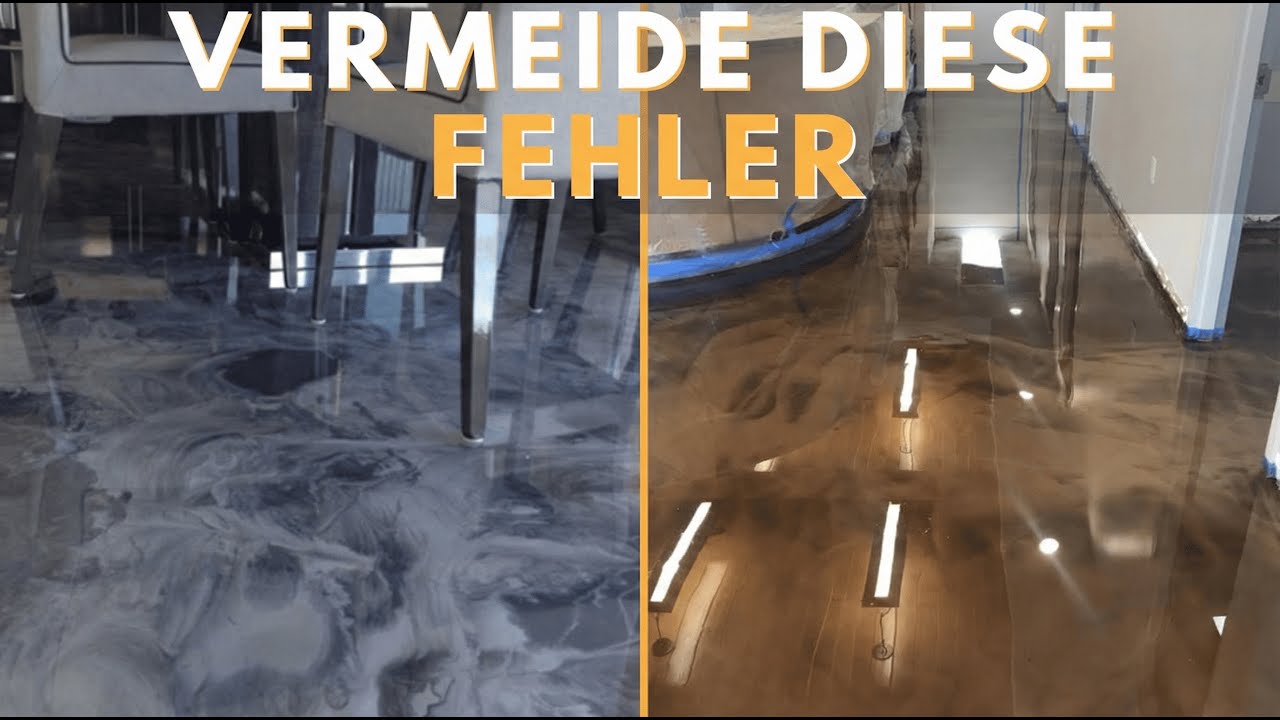 Epoxidharz auf dem Boden auftragen: Schritt für Schritt | Ergebnisse & Designideen für deinen