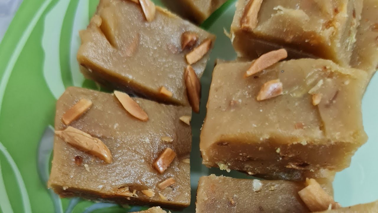 الهريسه الحجازيه باللوز باسهل طريقه والذ طعم