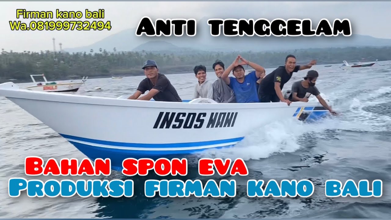 PERAHU SPON EVA ANTI TENGGELAM TEST DRIVE SIZE 6mtr x 160cm PENGIRIMAN KE SORONG PAPUA BARAT