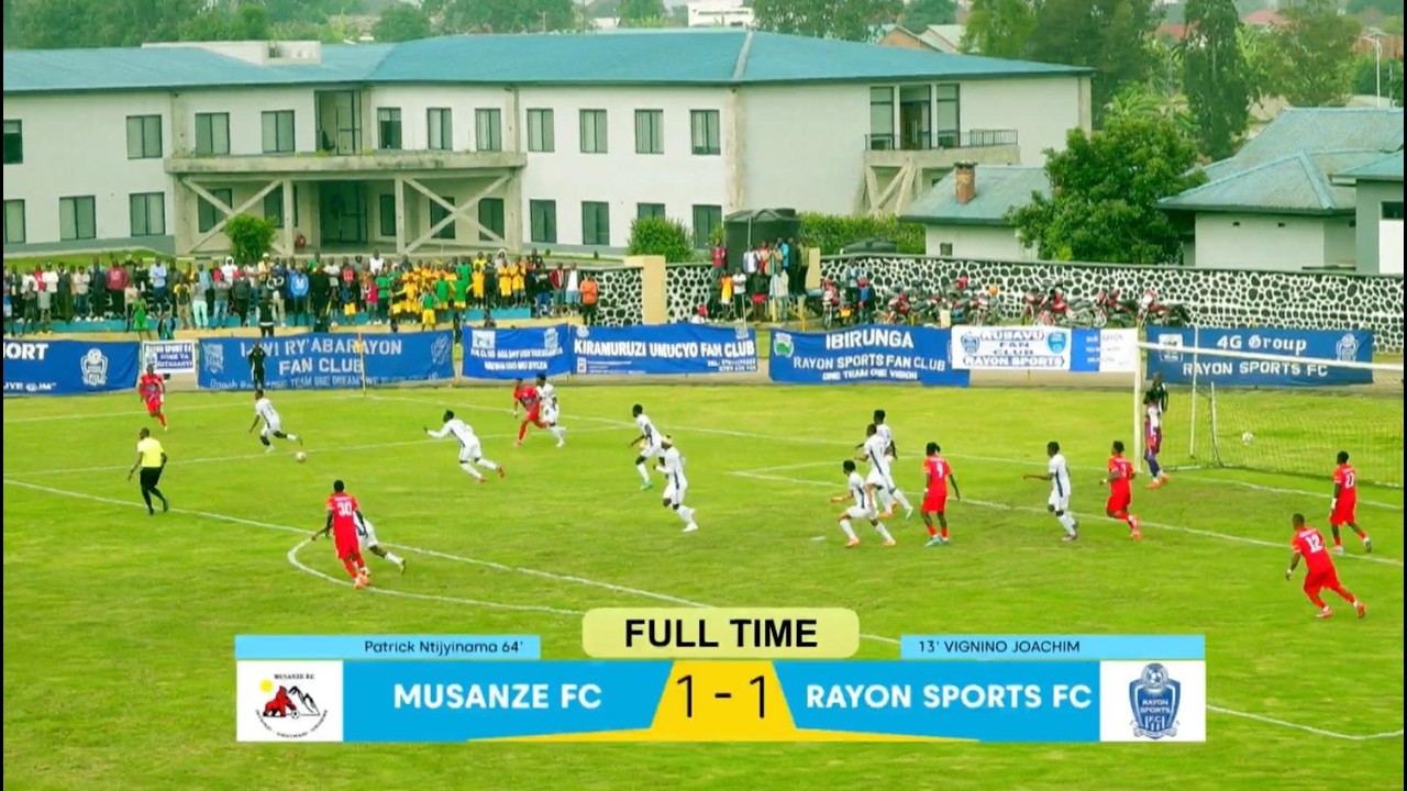 🔴🔴HIGHLIGHTS: MUSANZE FC 1-1 RAYON SPORTS|| RPL MATCH DAY 22||MUSANZE YISHYUYE RAYON KURI PENALTY