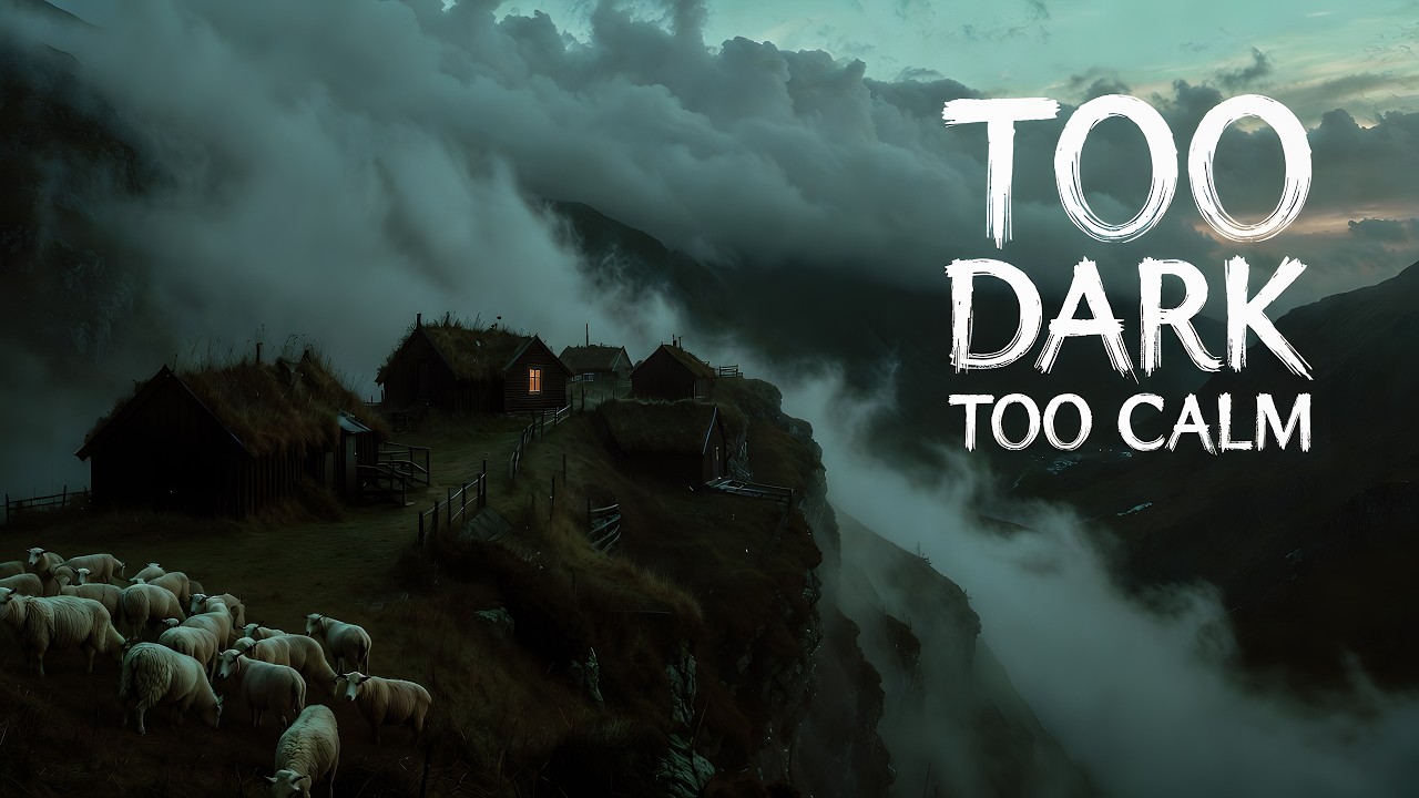 TOO DARK. TOO CALM. | Cinematic Ambient Piano Music |Ocean Cliffs, Fog & Waves