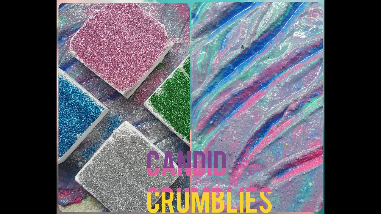8 Blocks of Soft & Glassy Gym Chalk Crumbling With Bloopers ASMR