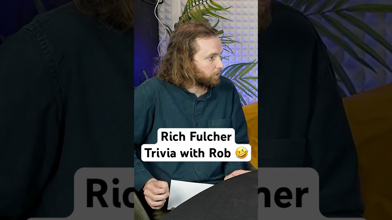Rob Auton Hilariously Tests Rich Fulcher on His Own Trivia Knowledge