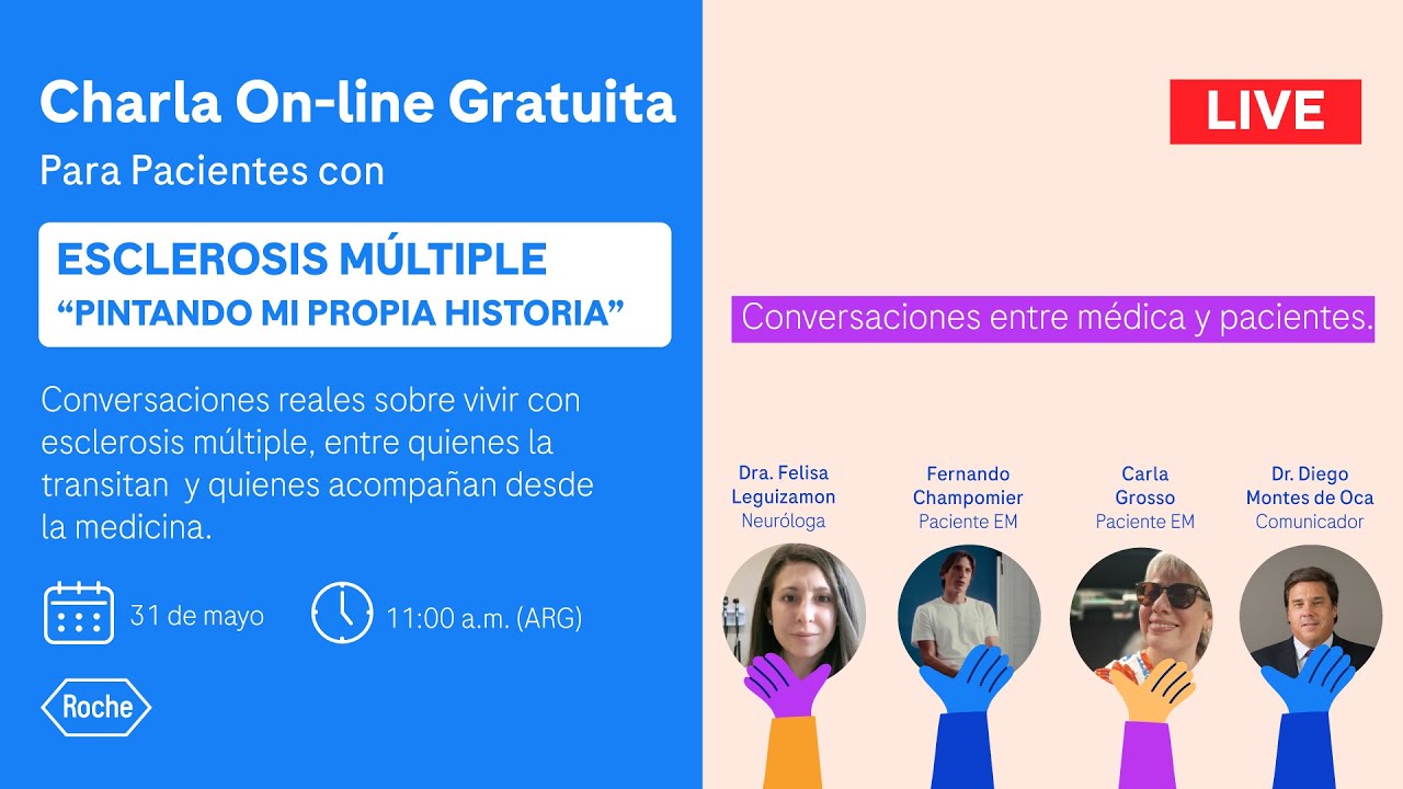 Charla Online sobre Esclerosis Múltiple (31/5)