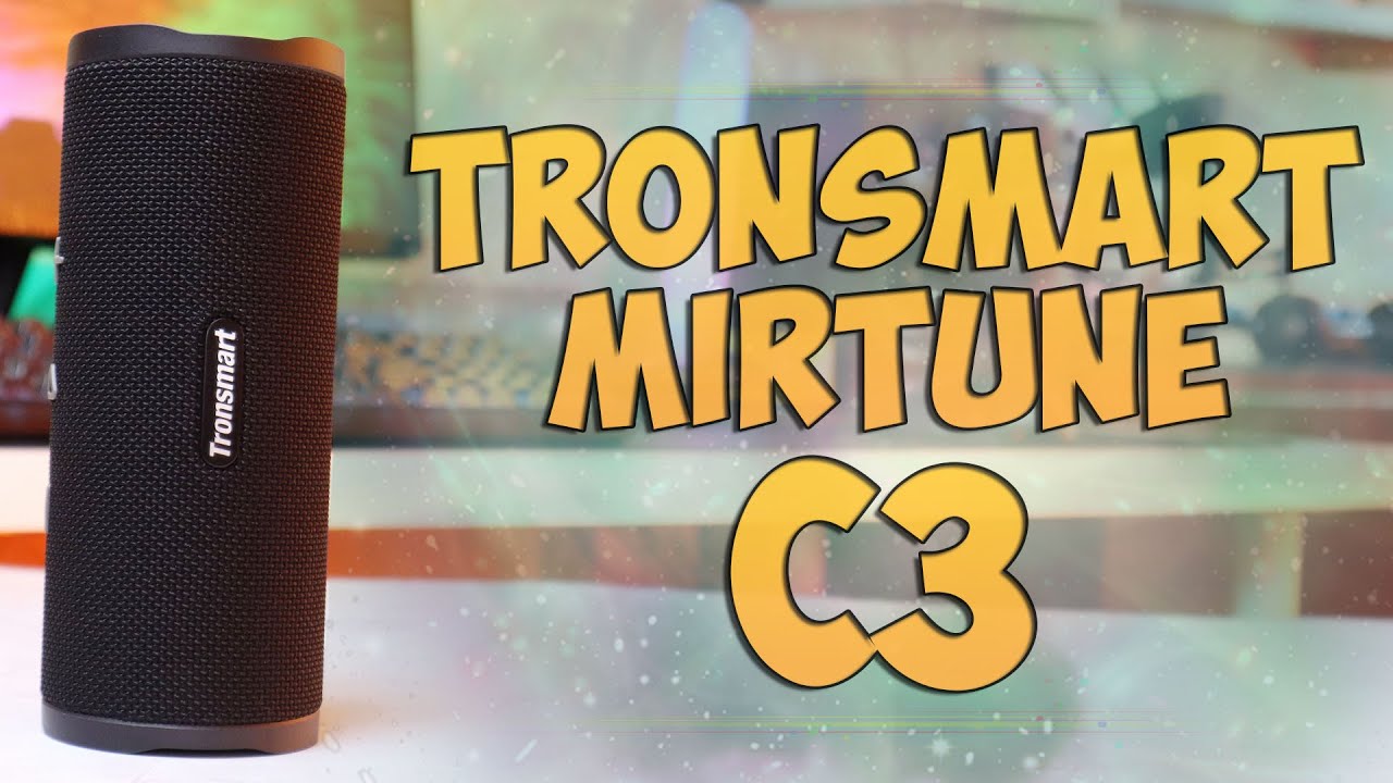 Tronsmart Mirtune C3 Обзор новой портативной беспроводной колонки / Басс качает