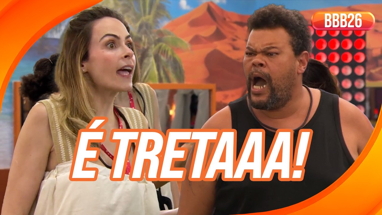 É TRETAAAAA! 💥 Ana Paula Renault, Babu Santana, Milena e Gabriela BRIGAM após o Sincerão | BBB 26