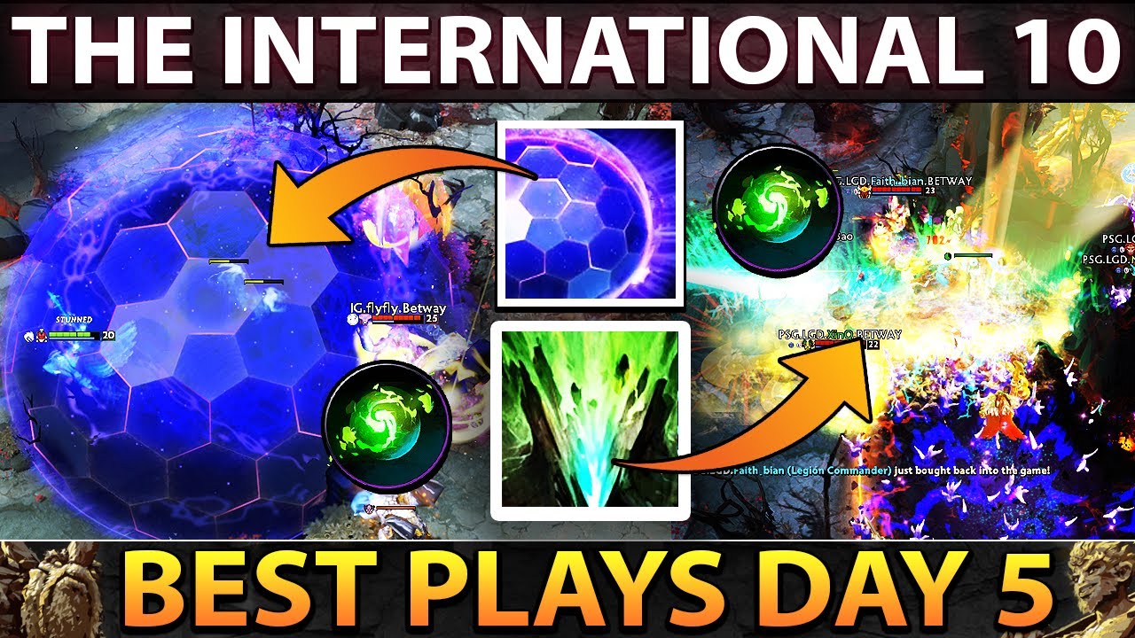 The International 10 - TI10 Best Plays Main Event - Day 5
