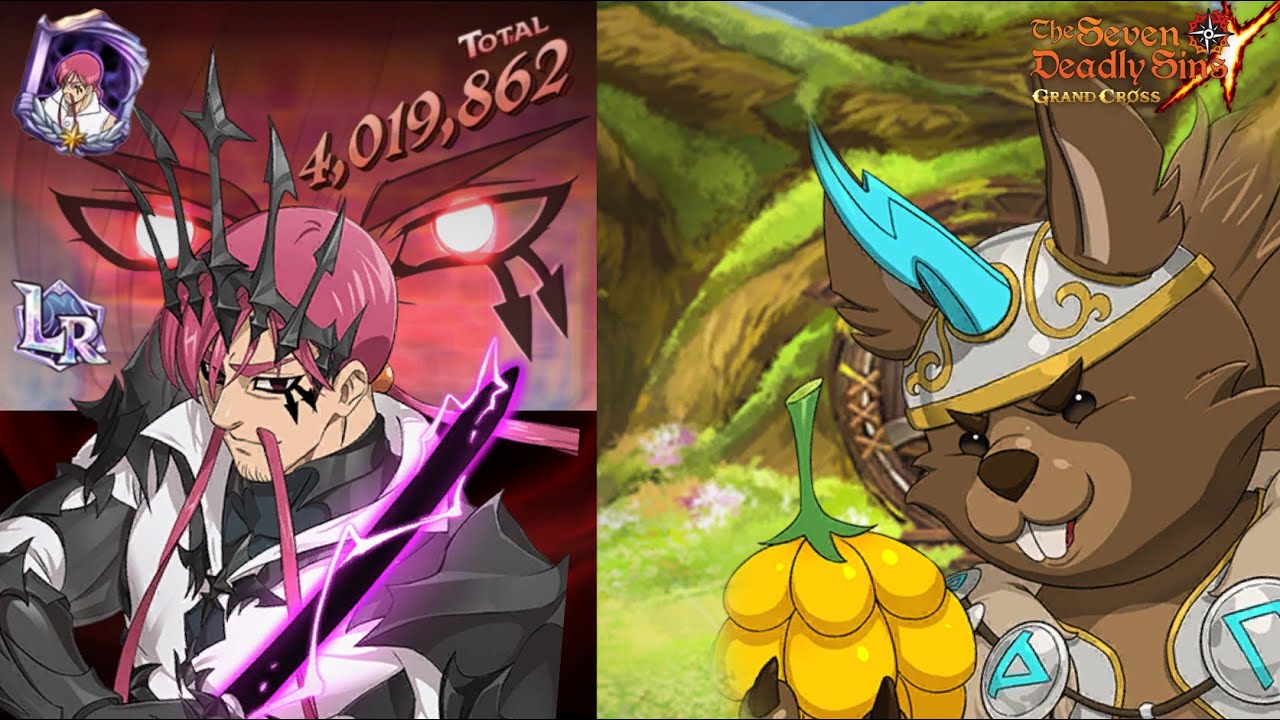 Daños Abismales🐿|Mejor Team Farm|Cusack LR vs Ratatosk| Seven Deadly Sins: Grand Cross