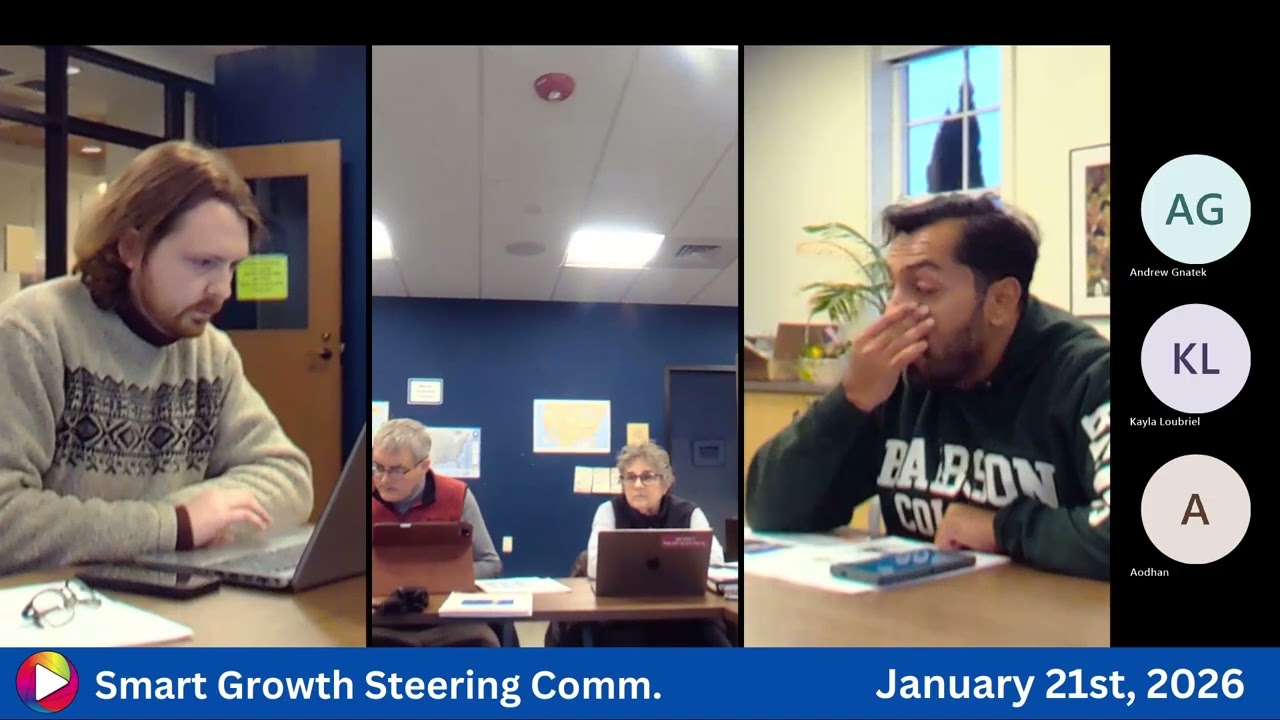 Smart Growth Steering Committee: 1-21-26