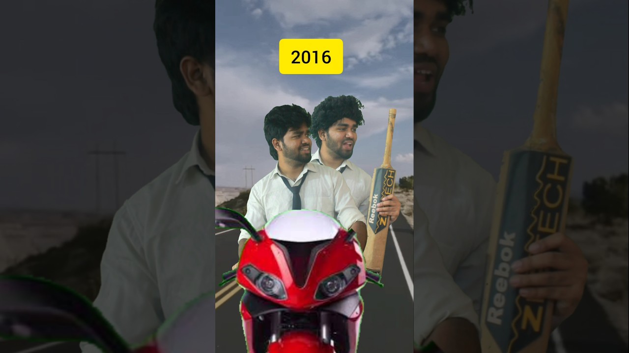 2016 VS 2026#study #fun #cricket #friends