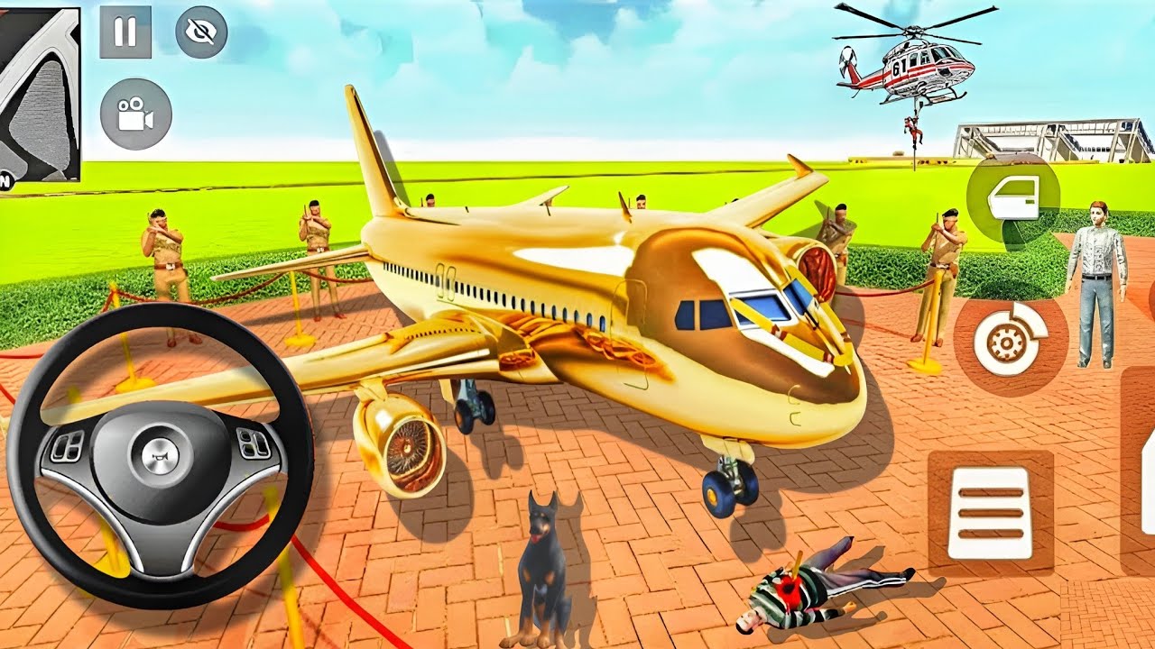 😘Indian Thift Auto Simulator🤩Indian Showroom Purchase🥰Modified Lexriy golden airoplane And Bike😘Gme