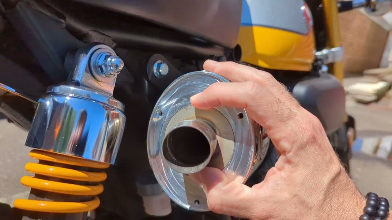 Honda Monkey 2022 Yoshimura RS3 exhaust low tone addition install