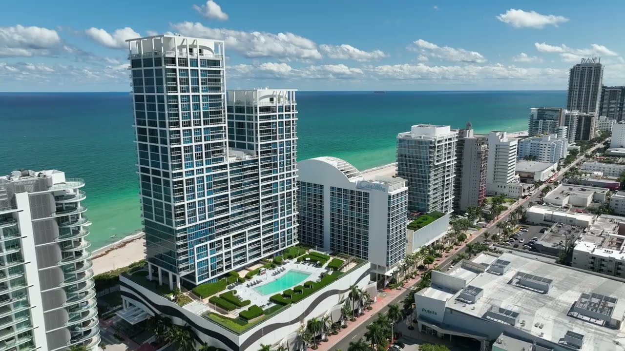 Carillon Wellness Residences Miami Beach 6801 Collins #1206 2/2 Oceanview, 786-288-6161 for info
