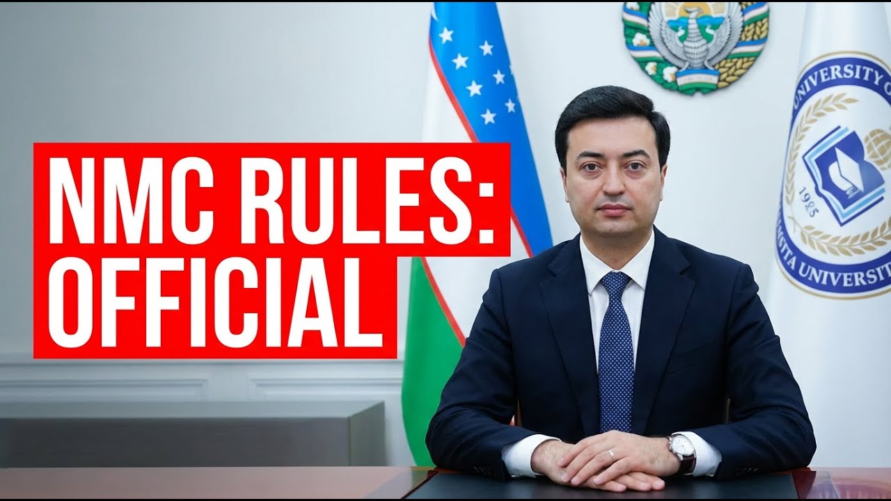 MBBS in Uzbekistan I NMC Rules Fully Followed I Official Statement by Ambassador of Uzbekistan #NMC