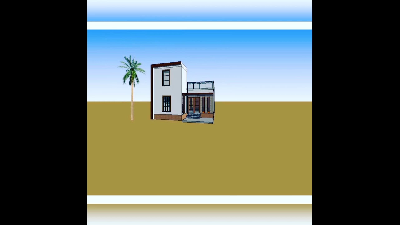 23X30 ft. 3d Home plan Design | Small House plan @homesinfo