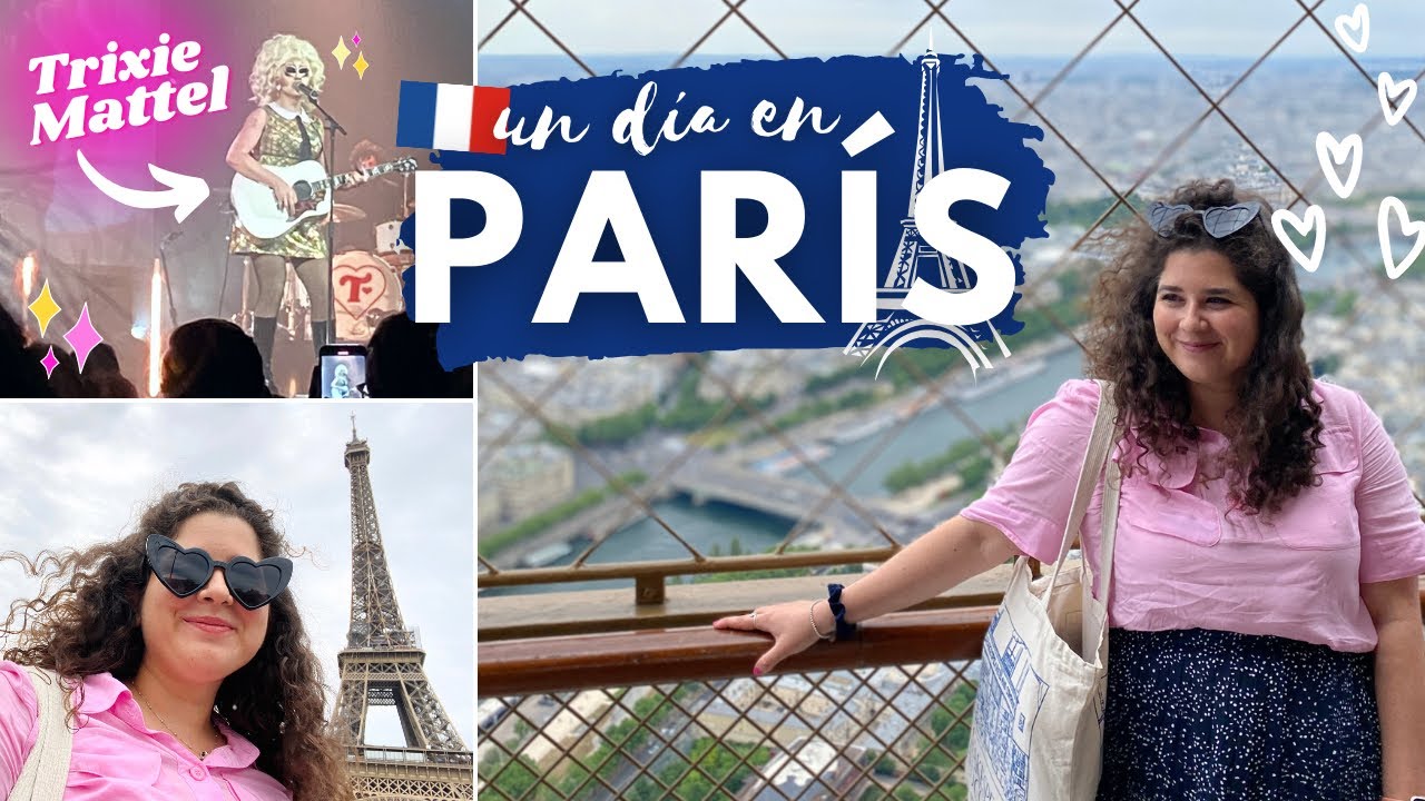 Me voy sola a París 🇫🇷 Torre Eiffel, Shakespeare & Co. y Trixie Mattel 💖 Mayo 2022 #Norflix