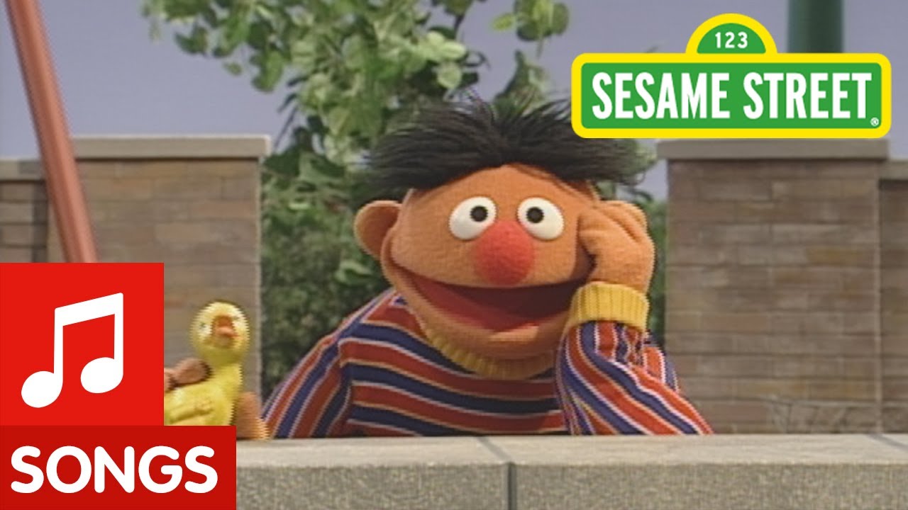 Sesame Street: Ernie sings Somebody Come and Play