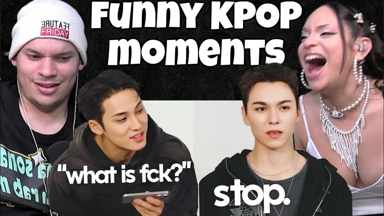 Waleska & Efra react to the FUNNIEST moments of kpop idols #10