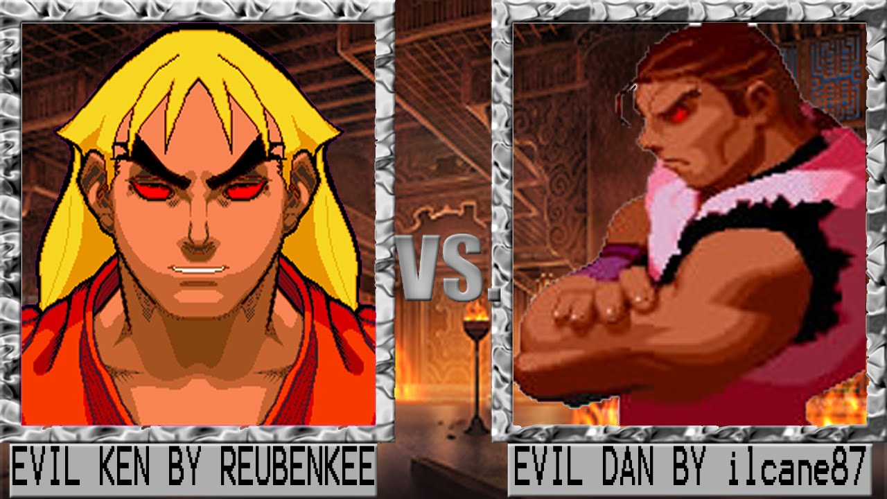 [Mugen 1.1 HD] - Evil Ken vs. Evil Dan