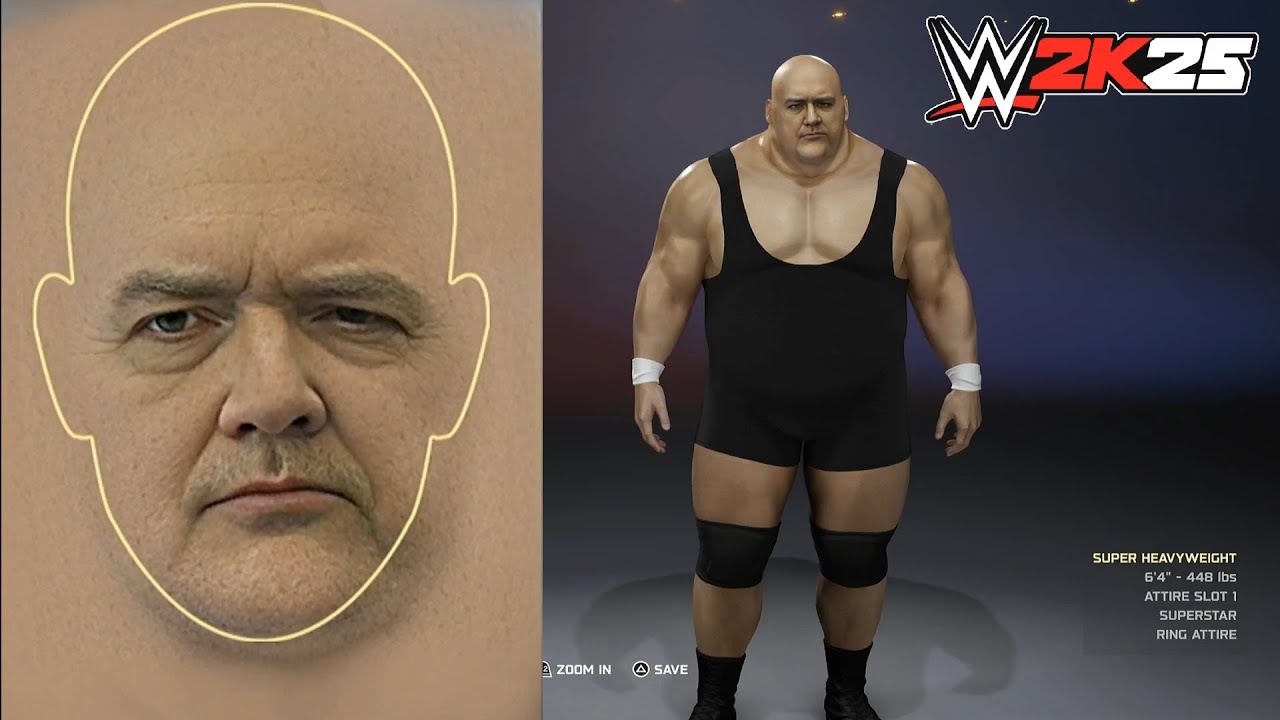 How to Create King Kong Bundy - WWE 2K25