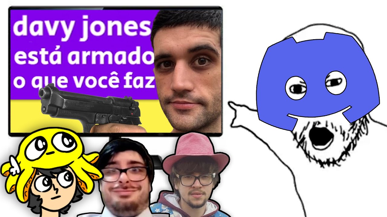 os jogos do discord são engraçados com 3 imbecis jogando