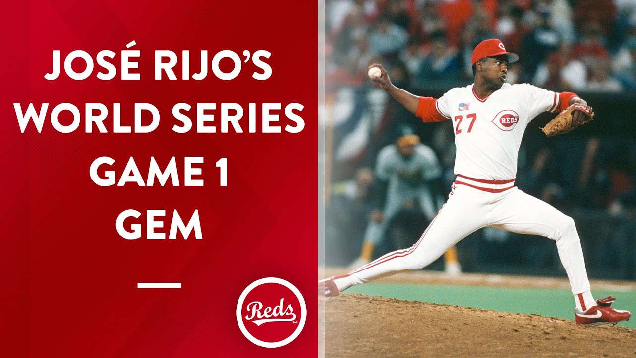José Rijo goes 7.0 scoreless innings in Game 1 of the 1990 World Series