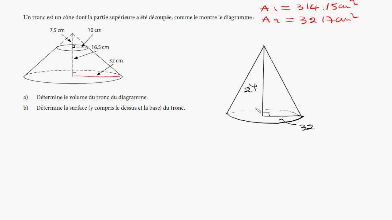 Unite 4 lecon 18 aire et volume tronc de cone partie 29